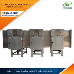 Máy lọc khói bụi tĩnh điện ướt dạng nằm ngang