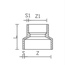 Nối Giảm PVDF