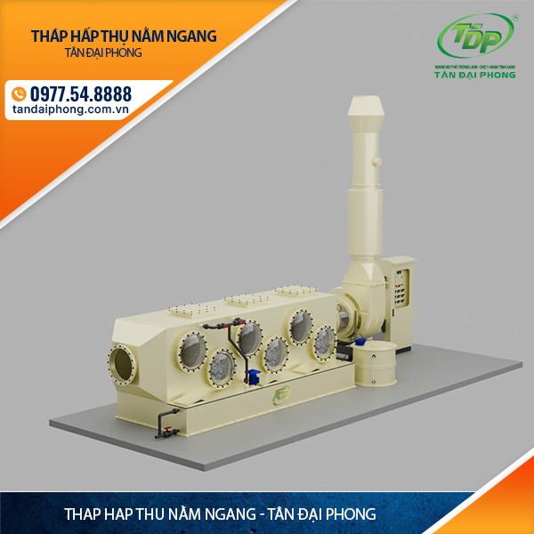 So Sánh Tháp Hấp Thụ Đứng và Tháp Hấp Thụ Nằm Ngang