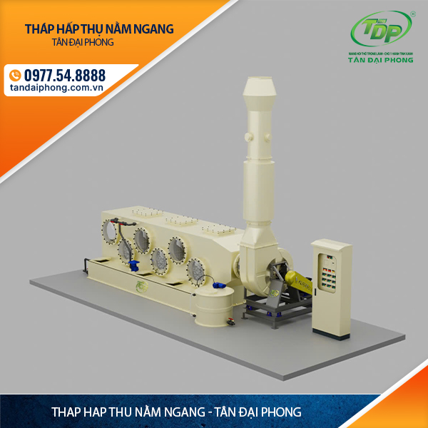 Tháp Hấp Thụ Nằm Ngang