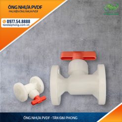 Van Mặt Bích PVDF