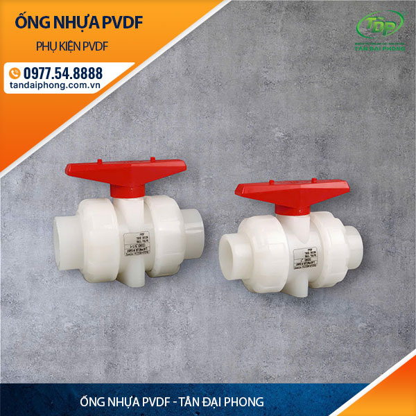 Van Bi Nhựa Rắc Co PVDF