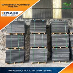 Tấm Pallet Nhựa PVC Cho Máy Ép
