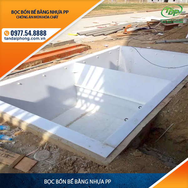 Bọc Bồn Bể Bằng Nhựa PP