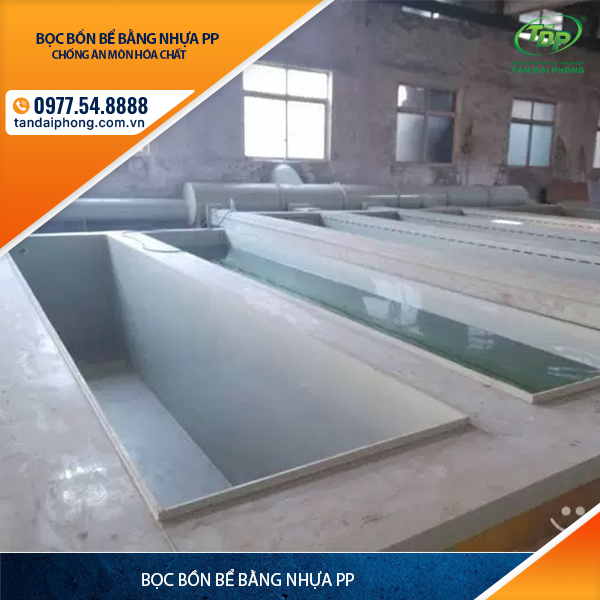 Bọc Bồn Bể Bằng Nhựa PP