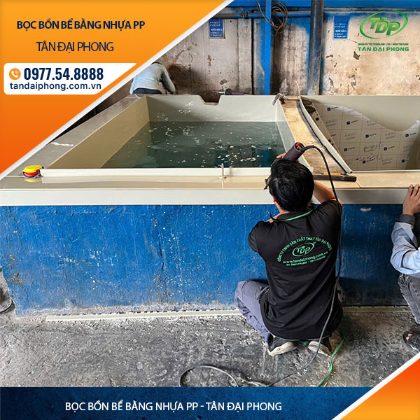 Bọc Bồn Bể Bằng Nhựa PP