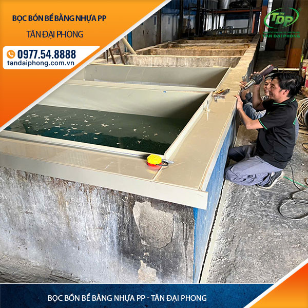 Bọc Bồn Bể Bằng Nhựa PP