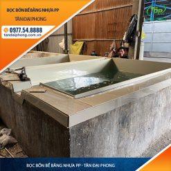 Bọc Bồn Bể Bằng Nhựa PP