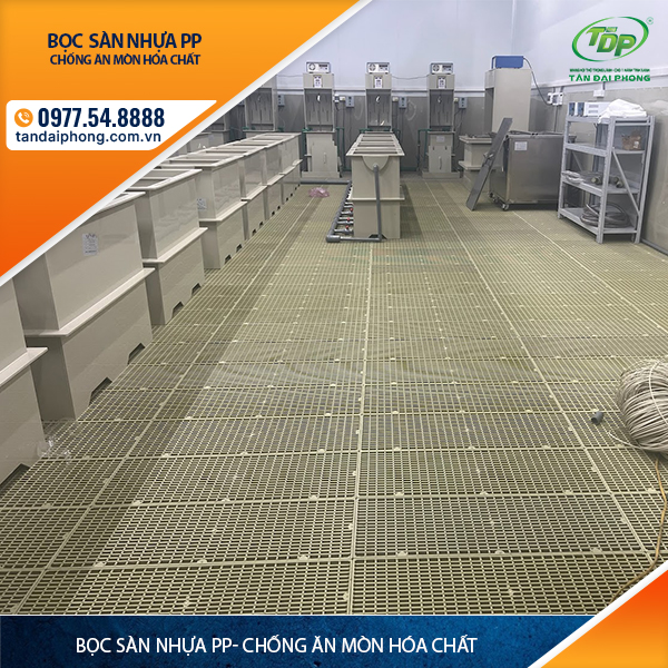 Bọc Bồn Bể Bằng Nhựa PP