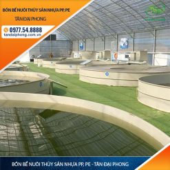 Bồn Bể Nuôi Thủy Sản Nhựa PP, PE