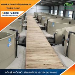 Bồn Bể Nuôi Thủy Sản Nhựa PP, PE