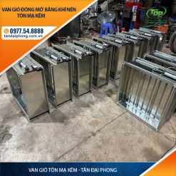 Van Gió Đóng Mở Bằng Khí Nén