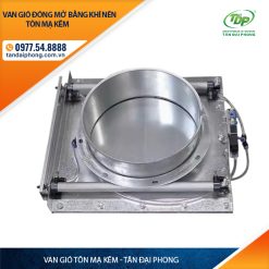 Van Gió Đóng Mở Bằng Khí Nén