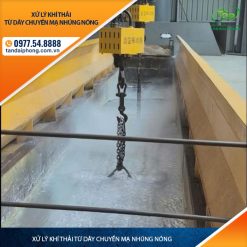 Xử Lý Khí Thải Từ Dây Chuyền Mạ Nhúng Nóng