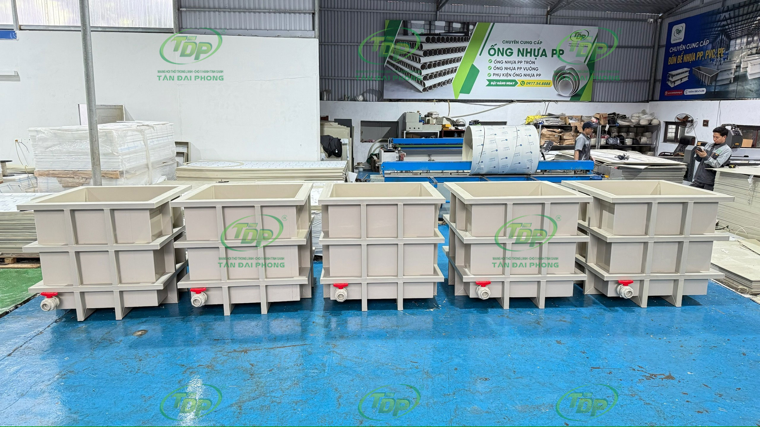 Bồn Nhựa Dùng Trong Ngành Dược Phẩm
