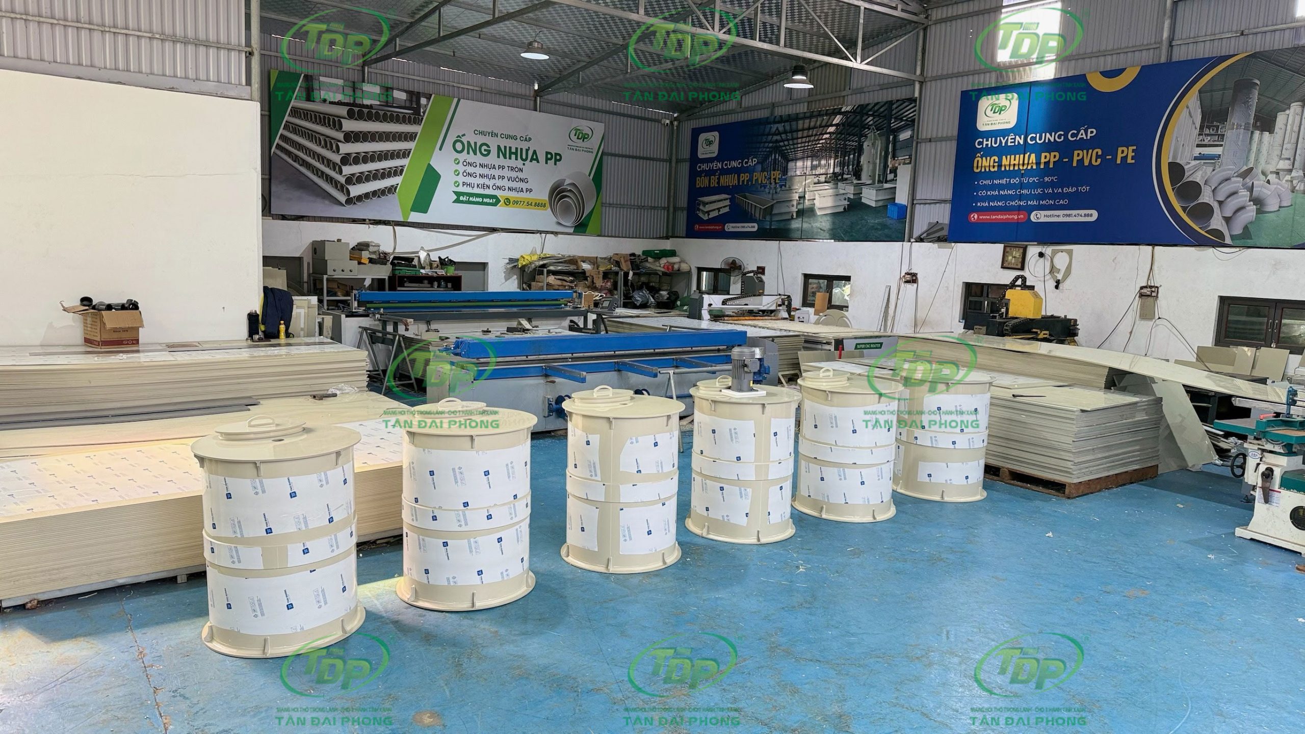 Bồn Nhựa Dùng Trong Ngành Dược Phẩm