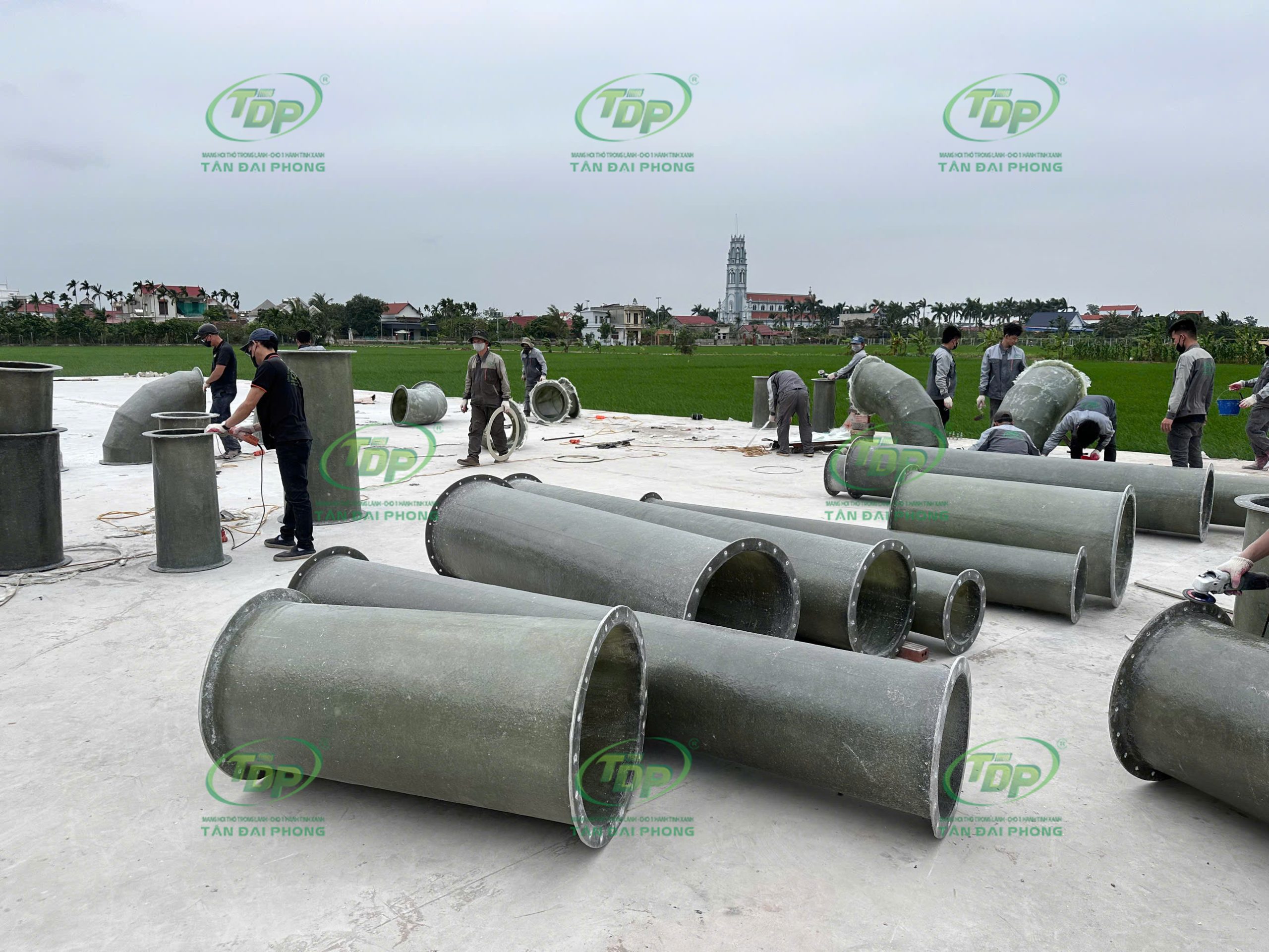 Ống Nhựa Composite FRP