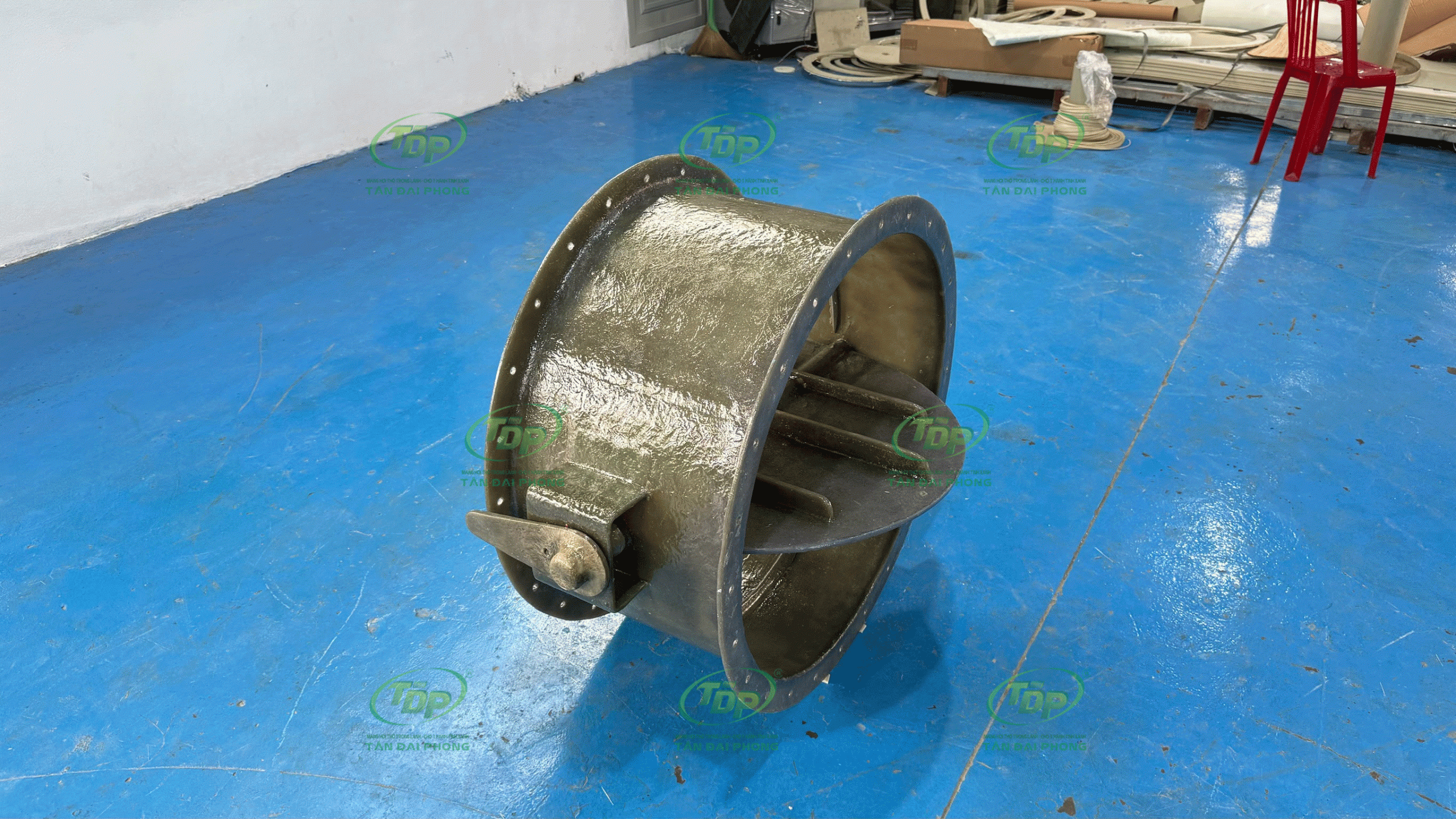 Van Gió Nhựa Composite FRP