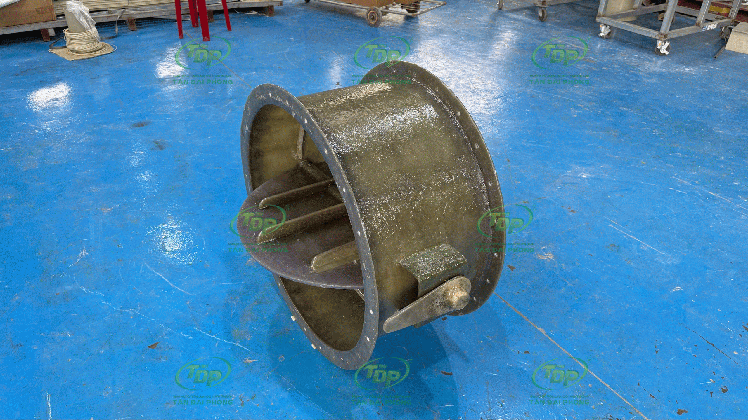 Van Gió Nhựa Composite FRP