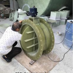 Van Gió Nhựa Composite FRP