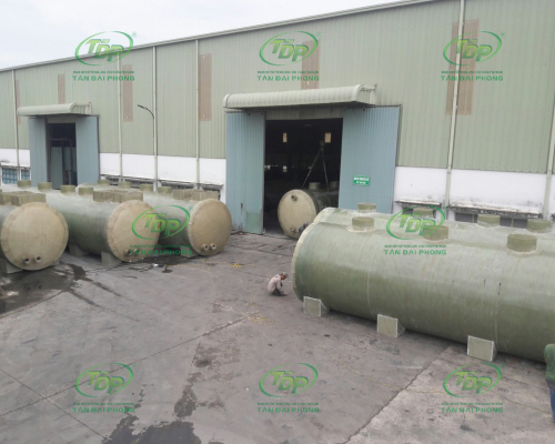 Bồn Xử Lý Nước Thải Composite FRP