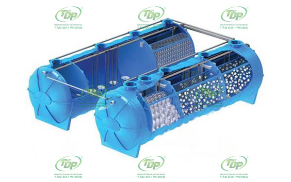 Bồn Xử Lý Nước Thải Composite FRP