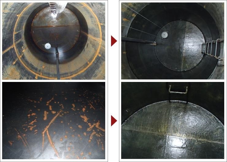 Bồn Sắt Bọc Composite Frp