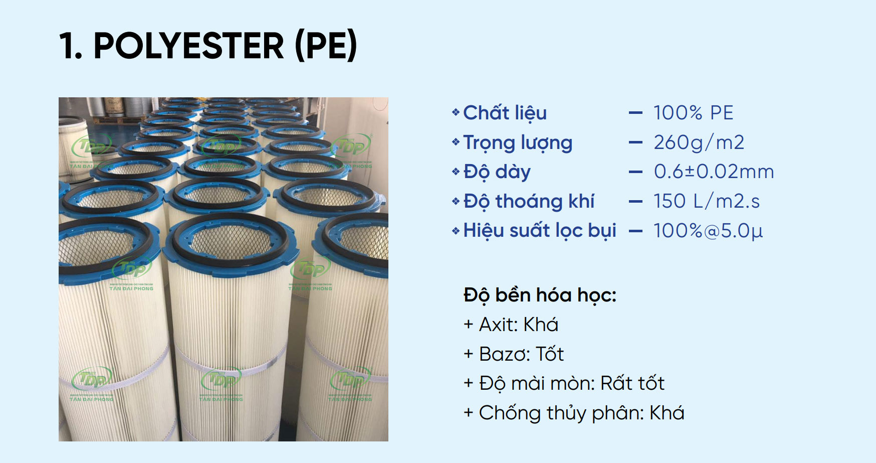 Lõi Lọc Bụi Cartridge
