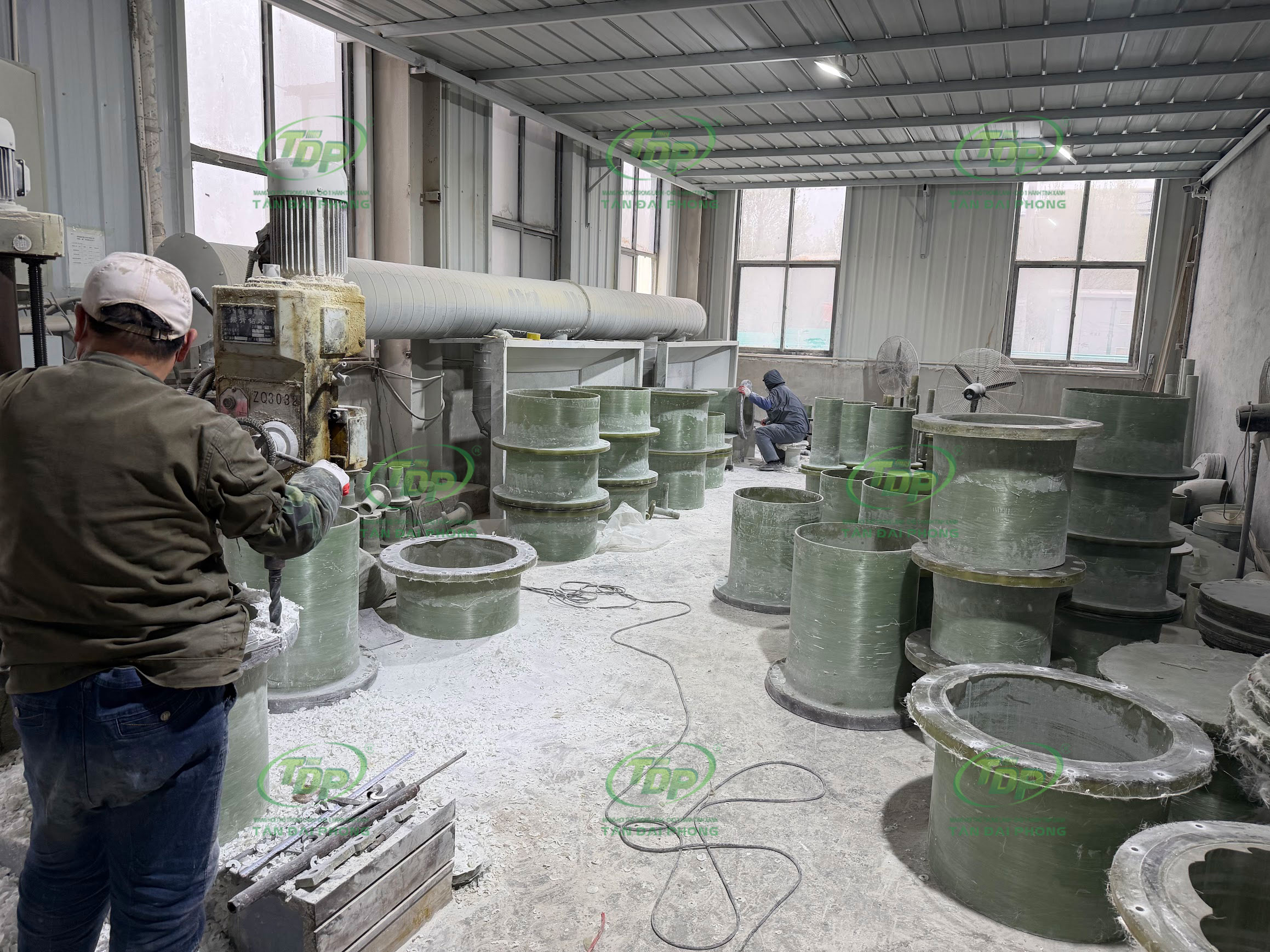 Mặt Bích Composite (FRP Flange)