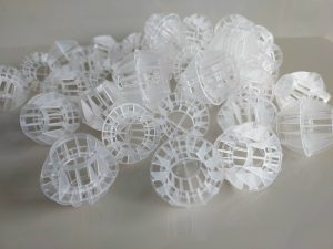 Cầu Nhựa Cho Tháp Hấp Thụ Rửa Khí Xử Lý Khí