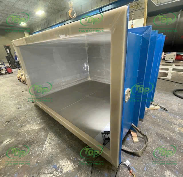 Tấm Nhựa PVDF Lót Lòng Bồn Bể Hóa Chất ( PVDF Lining)