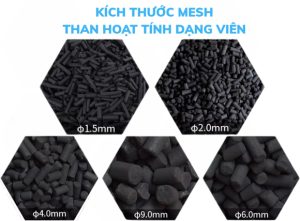 Than Hoạt Tính Viên Nén Chuyên Dùng Xử Lý Khí