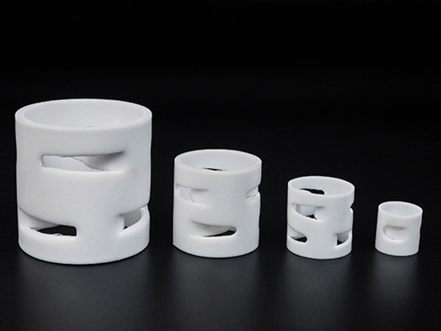 Pall Ring Bằng Nhựa PTFE ( Teflon)