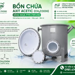 Bồn Chứa H₂C₂O₄ (Axit Oxalic)