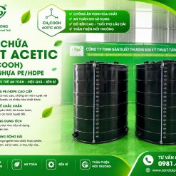 Bồn Chứa H₂C₂O₄ (Axit Oxalic)