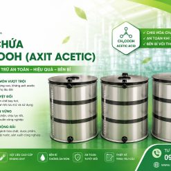 Bồn Chứa CH₃COOH (Axit Acetic)