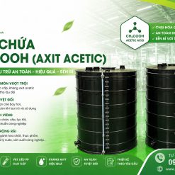 Bồn Chứa CH₃COOH (Axit Acetic)