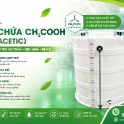 Bồn Chứa CH₃COOH (Axit Acetic)