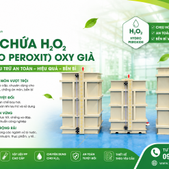 Bồn Chứa H₂O₂ (Hydro Peroxit) Oxy Già