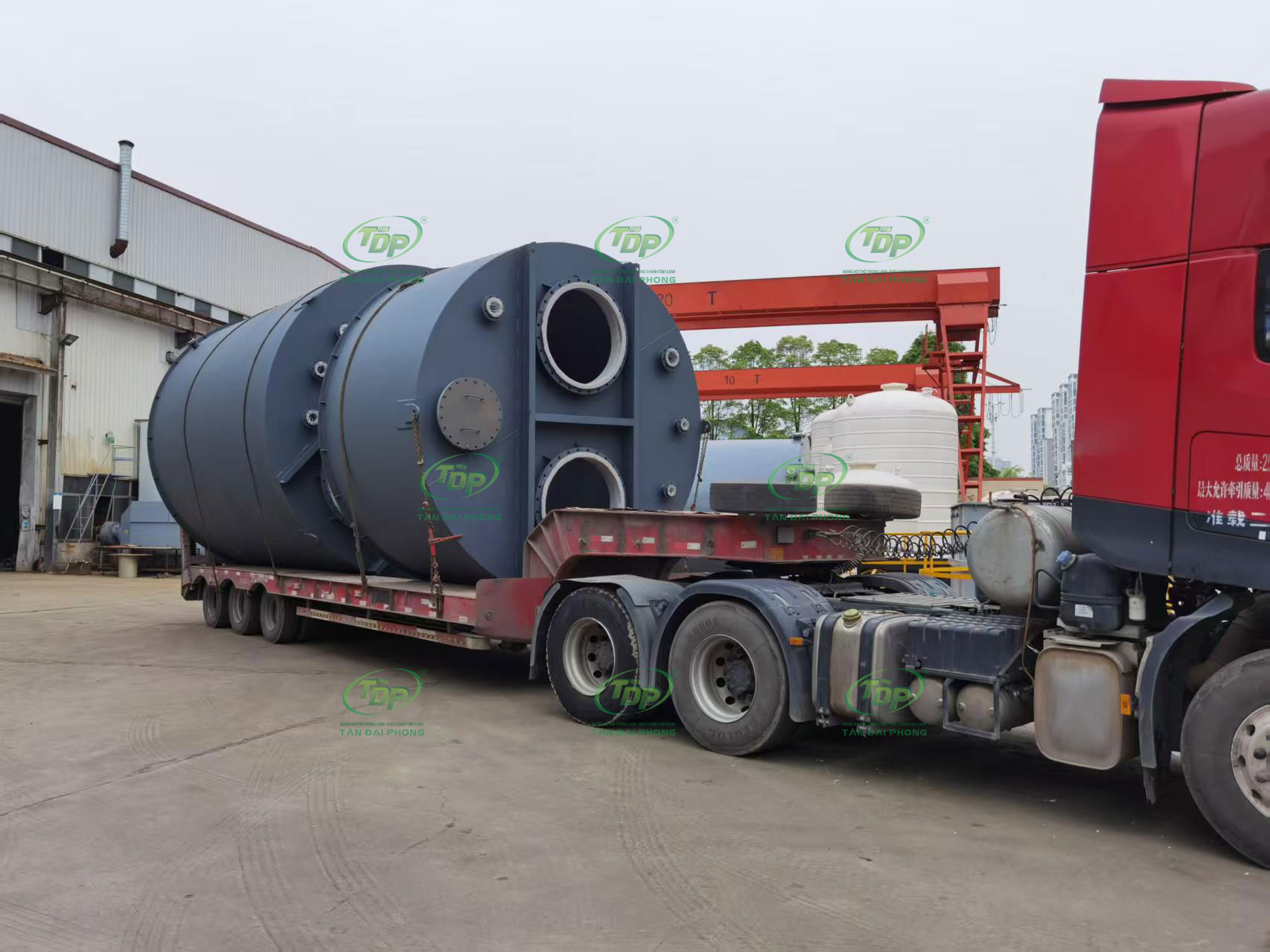 Bồn Chứa HF Bằng Liing PVDF