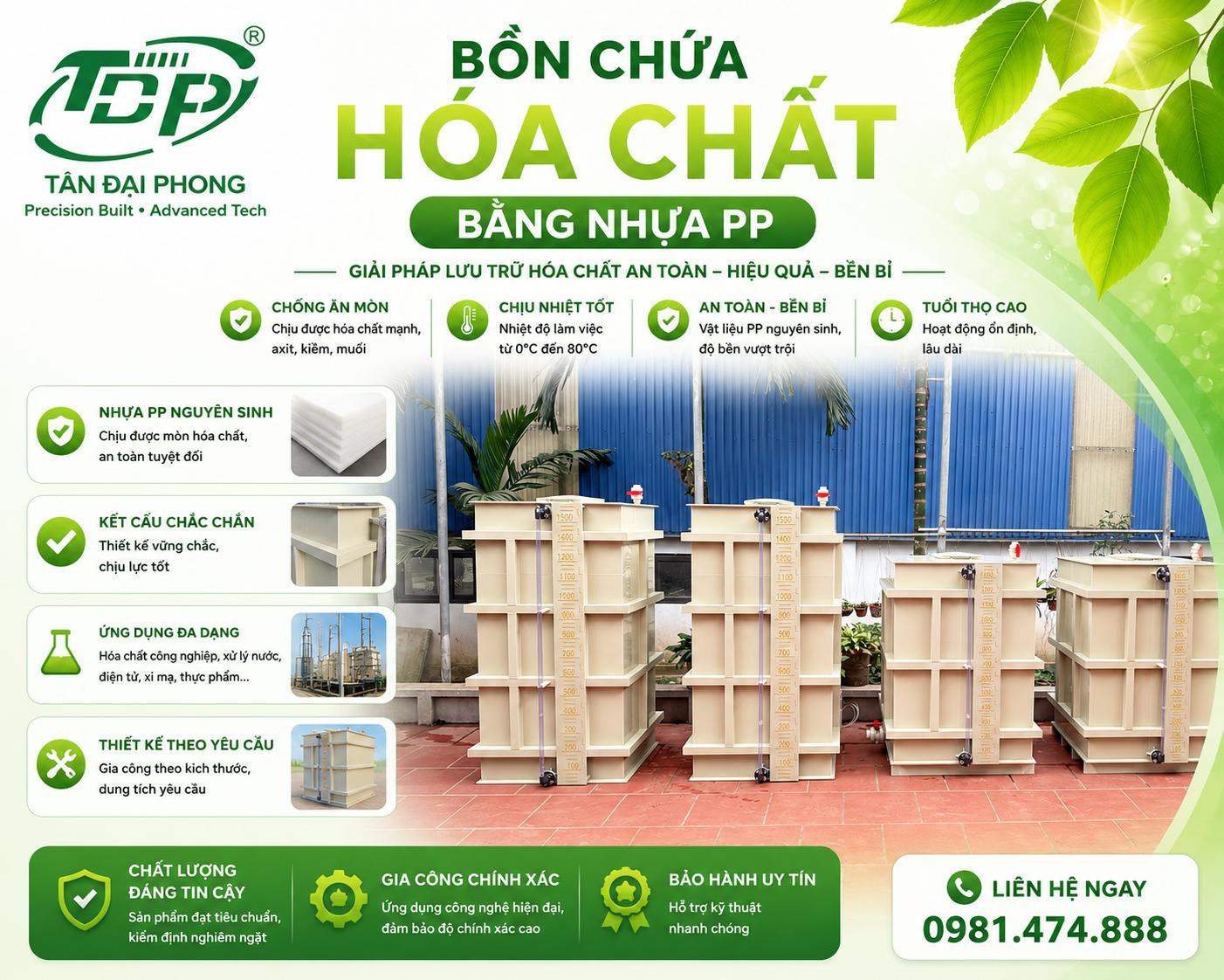 Bồn Chứa Javen (NaClO)