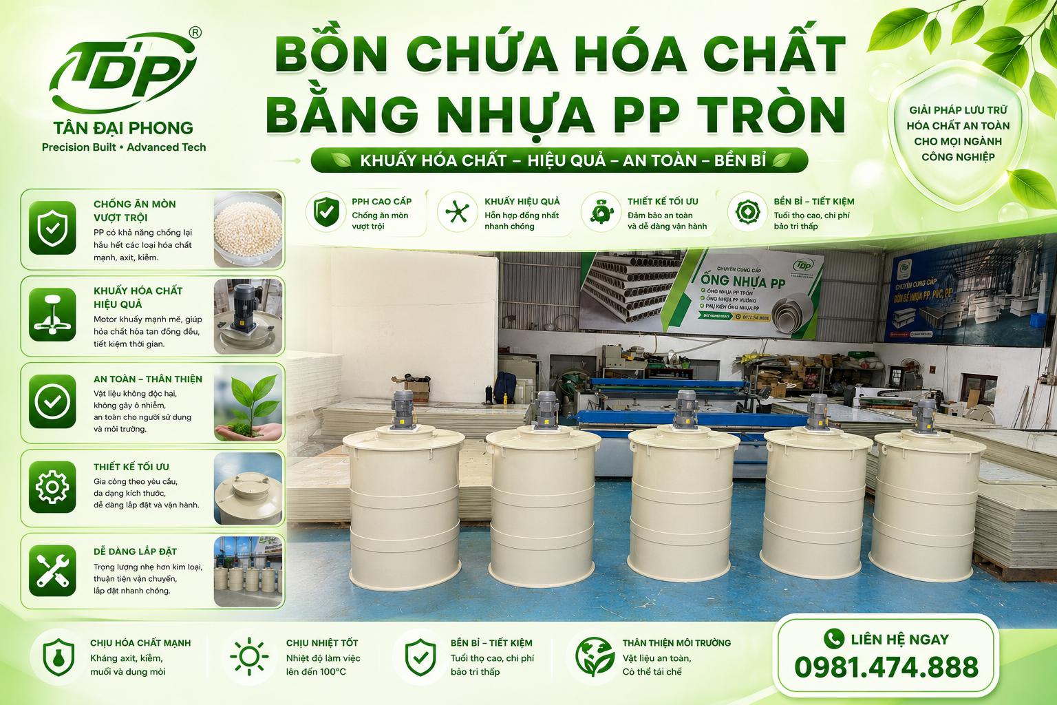 Bồn Chứa Javen (NaClO)