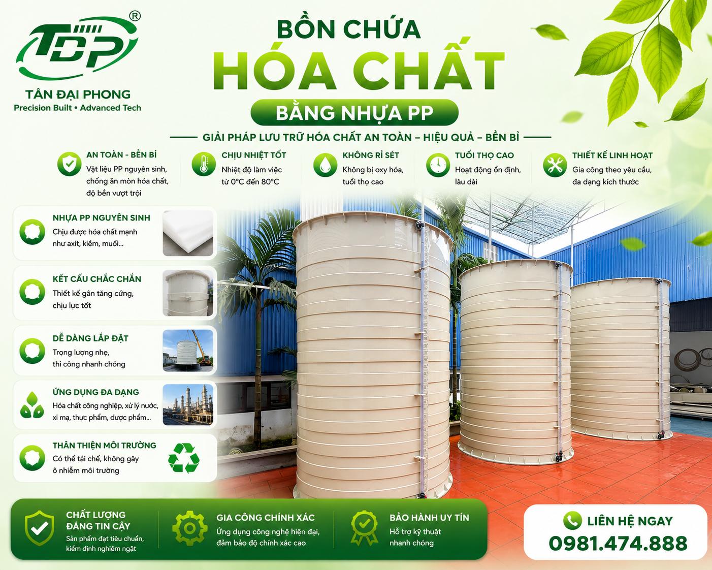 Bồn Chứa Polymer