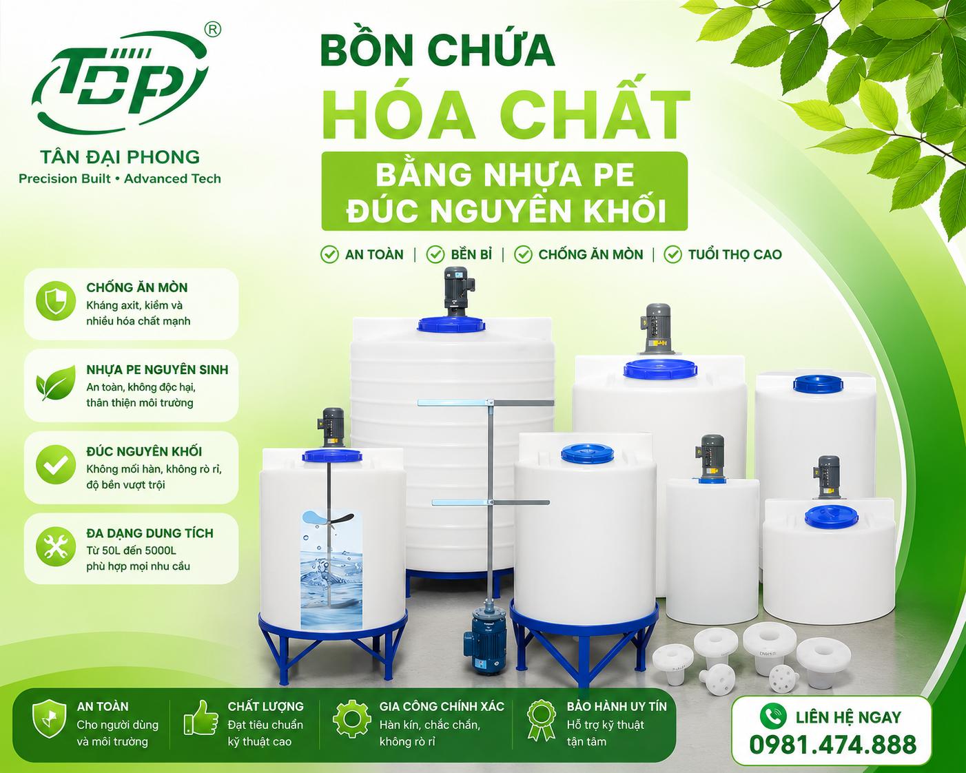 Bồn Chứa Polymer