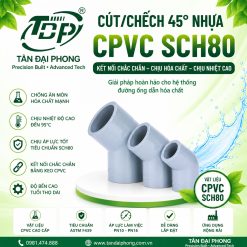 Cút/Chếch 45 Độ Nhựa CPVC