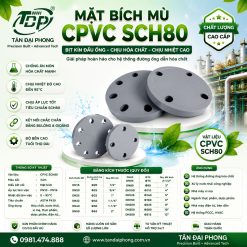 Mặt Bích Mù CPVC