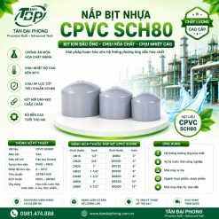 Nắp Bịt Nhựa CPVC