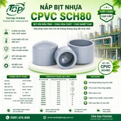 Nắp Bịt Nhựa CPVC