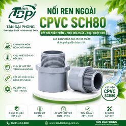 Nối Ren Ngoài Nhựa CPVC