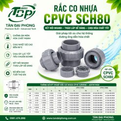 Rắc Co Nhựa CPVC